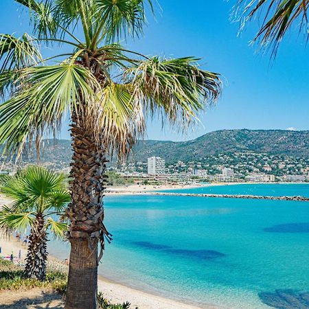 בורם-לה-מימוזה Studio Cabine Climatise 800 M De La Plage Et Des Commerces מראה חיצוני תמונה